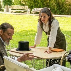 Jacobo Dicenta y Carmen Asecas en la temporada 4 y el capítulo 186 de 'La promesa'