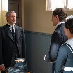 Fernando Coronado y Enrique Fortún en la temporada 4 y el capítulo 188 de 'La promesa'