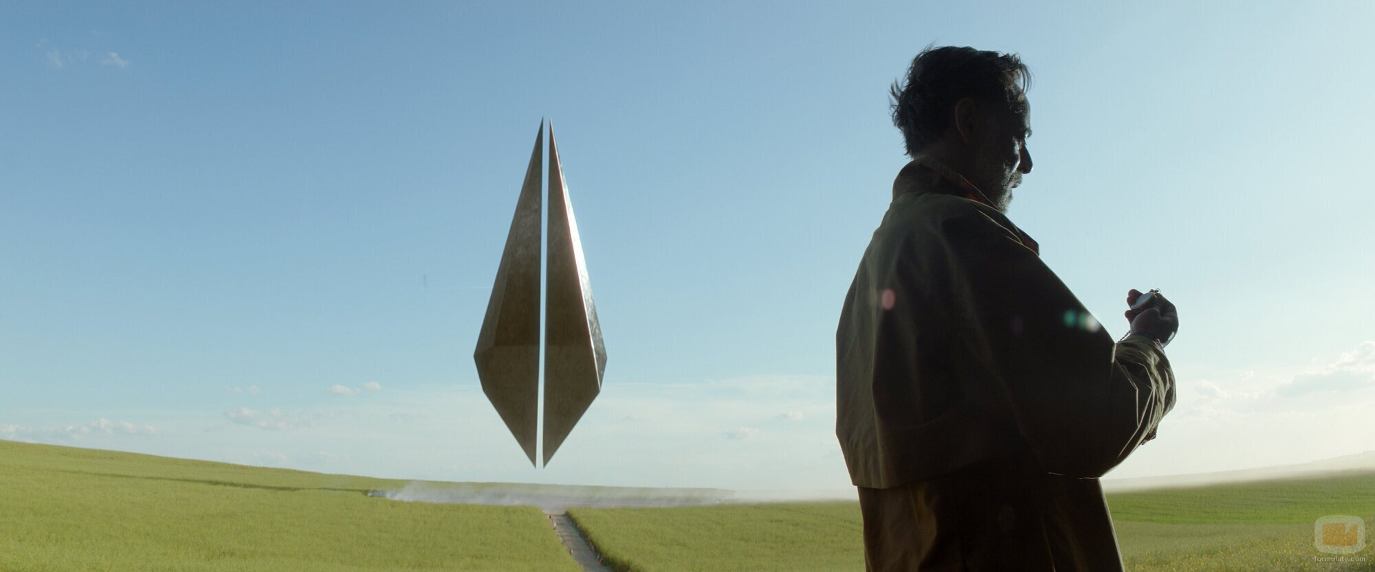 Terrence Mann en 'La forma del tiempo' de 'Fundación'