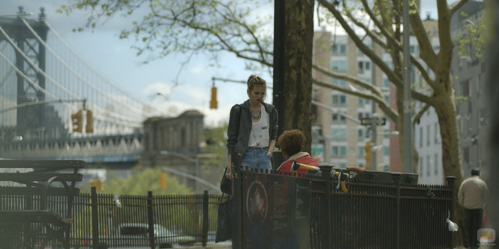 Abbey Lee en 'Los Black Rabbits' de 'Black Rabbit'