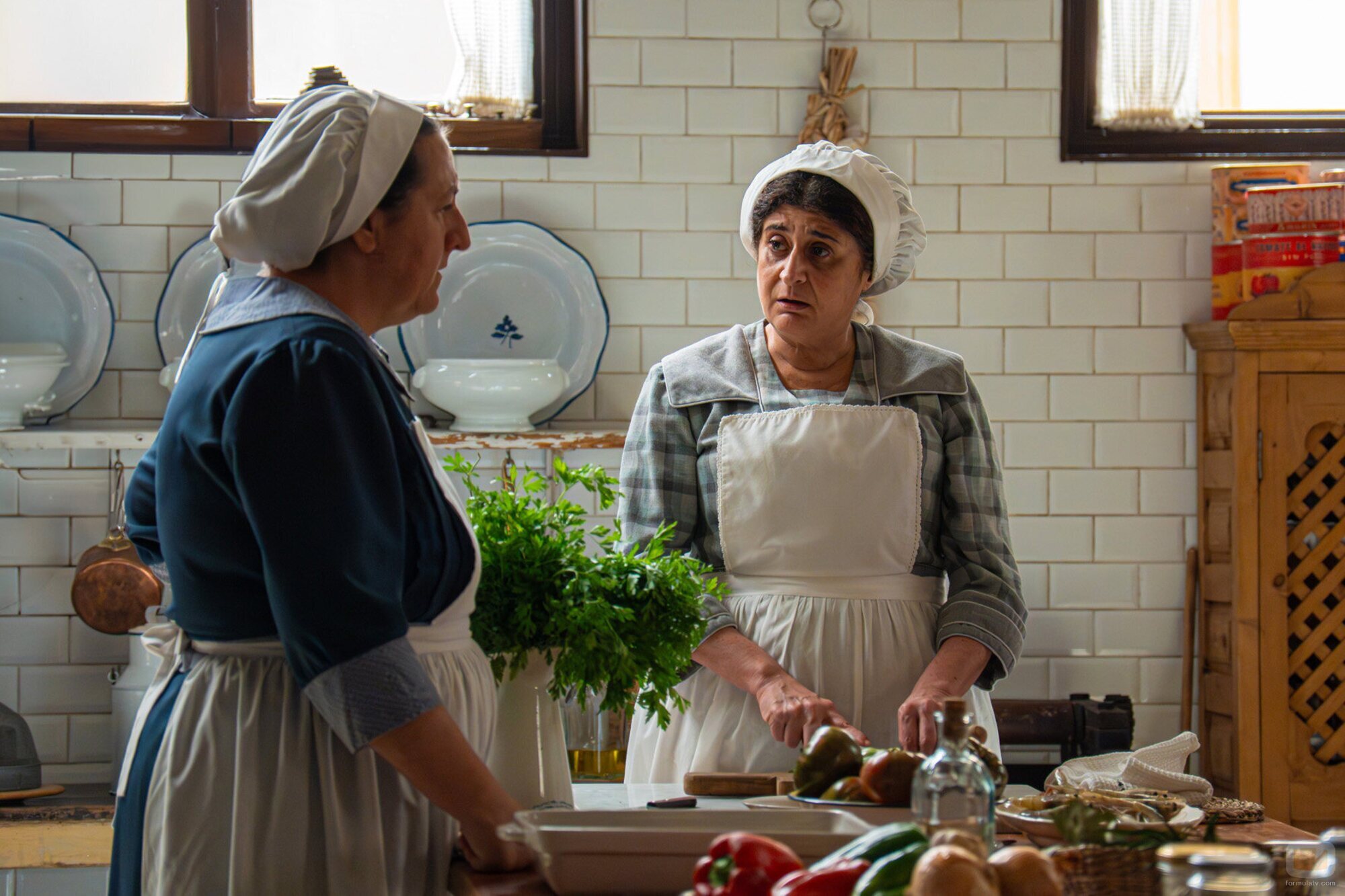 Teresa Quintero y Carmen Flores en el 4x189 de 'La Promesa'