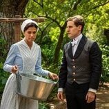 Andrea Del Río y Enrique Fortún en el 4x190 de 'La promesa'