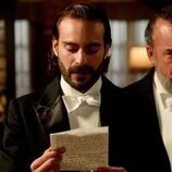Manuel Regueiro y Ibrahim Al Shami J. en la temporada 4 y el capítulo 190 de 'La promesa'