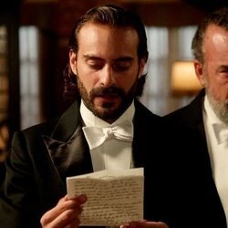 Manuel Regueiro y Ibrahim Al Shami J. en la temporada 4 y el capítulo 190 de 'La promesa'