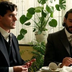 Gonzalo Ramos y Ibrahim Al Shami J. en 4x191 'Miércoles 24 de septiembre de 2025' de 'La promesa'