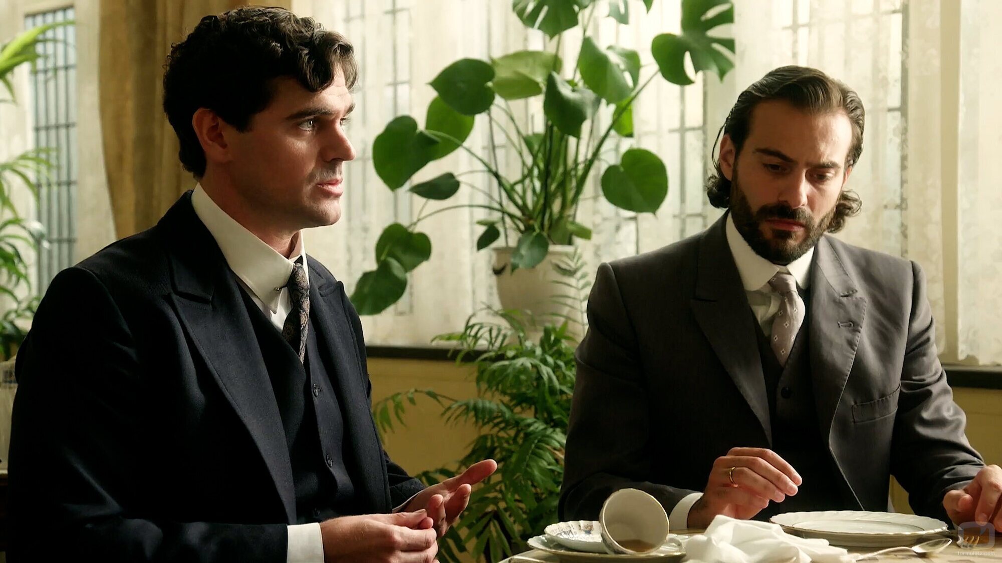 Gonzalo Ramos y Ibrahim Al Shami J. en 4x191 'Miércoles 24 de septiembre de 2025' de 'La promesa'