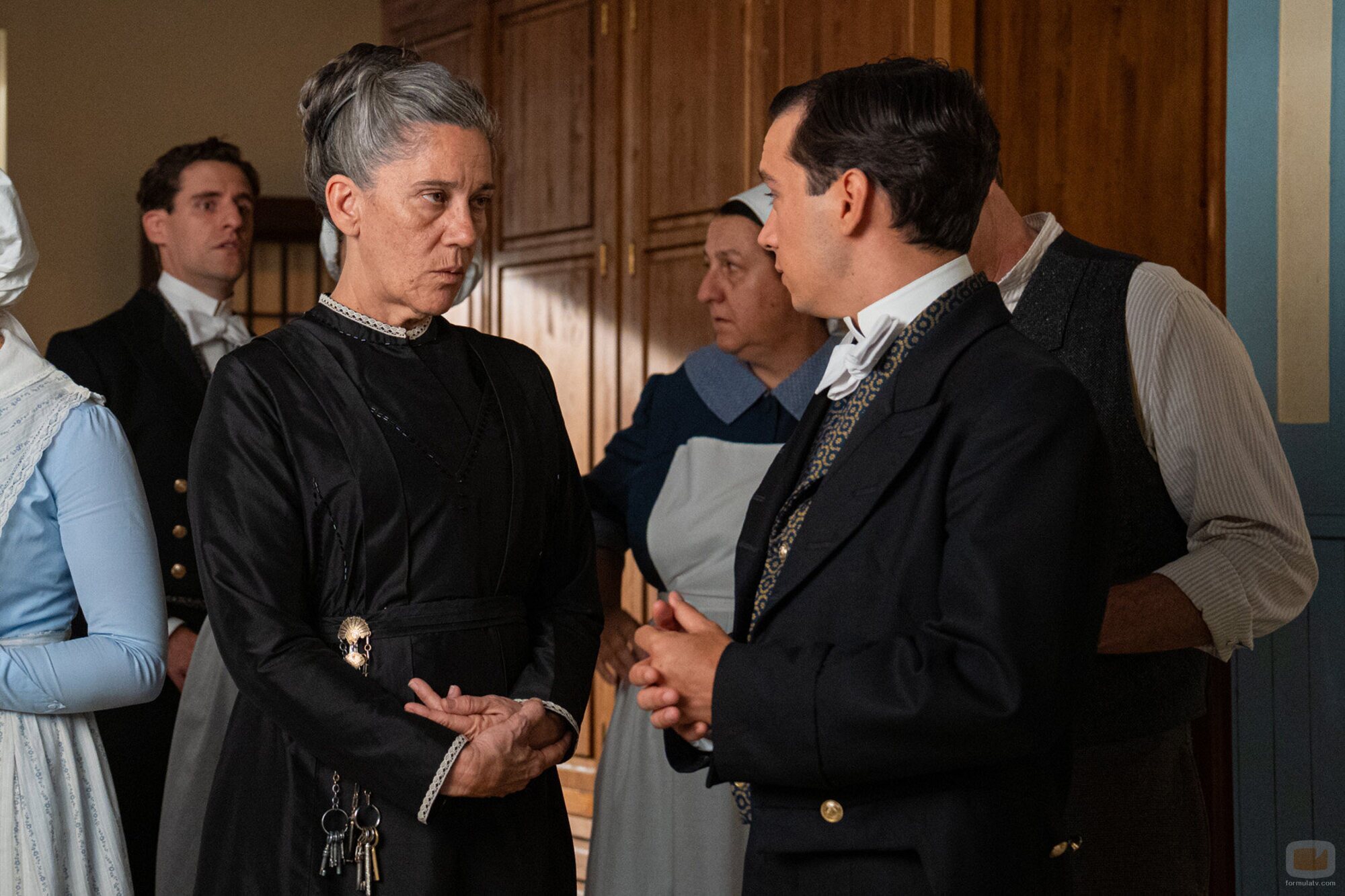 Marga Martínez y Manu Imízcoz en el 4x193 de 'La Promesa'