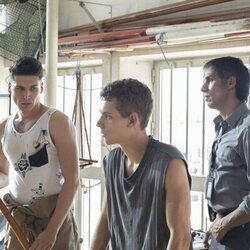 Hugo Welzel y Pablo Louazel en 'Saray' de 'Mar afuera'