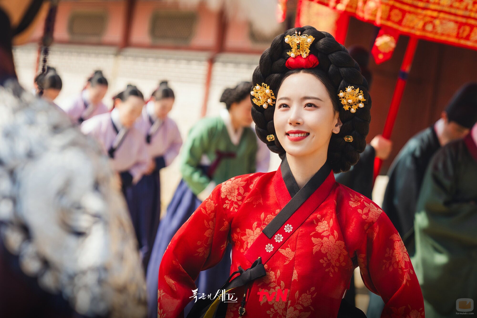 Imagen de Kang Han-na en el 1x01 de 'Bon appétit, majestad'