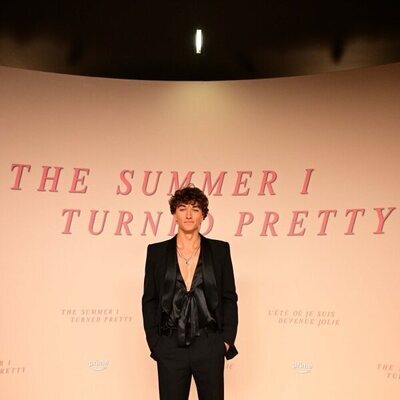 Gavin Casalegno en Première del final de 'El verano que me enamoré' en París
