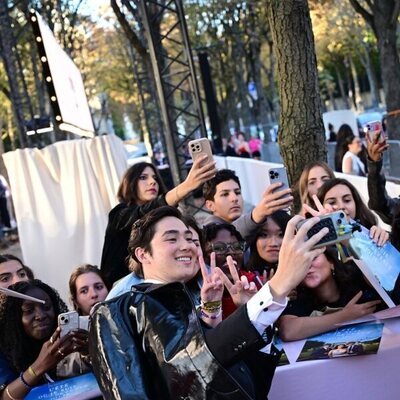 Sean Kaufman en París, Francia: Première del final de 'El verano que me enamoré' en París