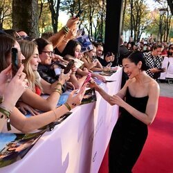Jackie Chung en Première del final de 'El verano que me enamoré' en París
