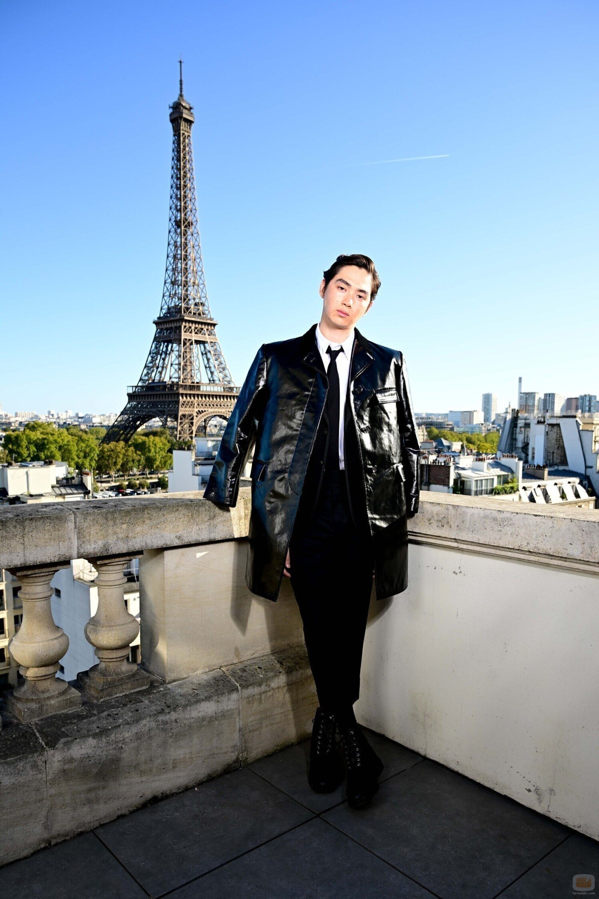 Sean Kaufman en Première del final de 'El verano que me enamoré' en París