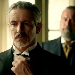 Manuel Regueiro y Fernando Coronado en 4x194 'Lunes 29 de septiembre de 2025' de 'La promesa'