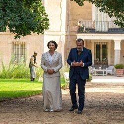 Isabel Serrano y Manuel Regueiro en el 4x195 de 'La Promessa'