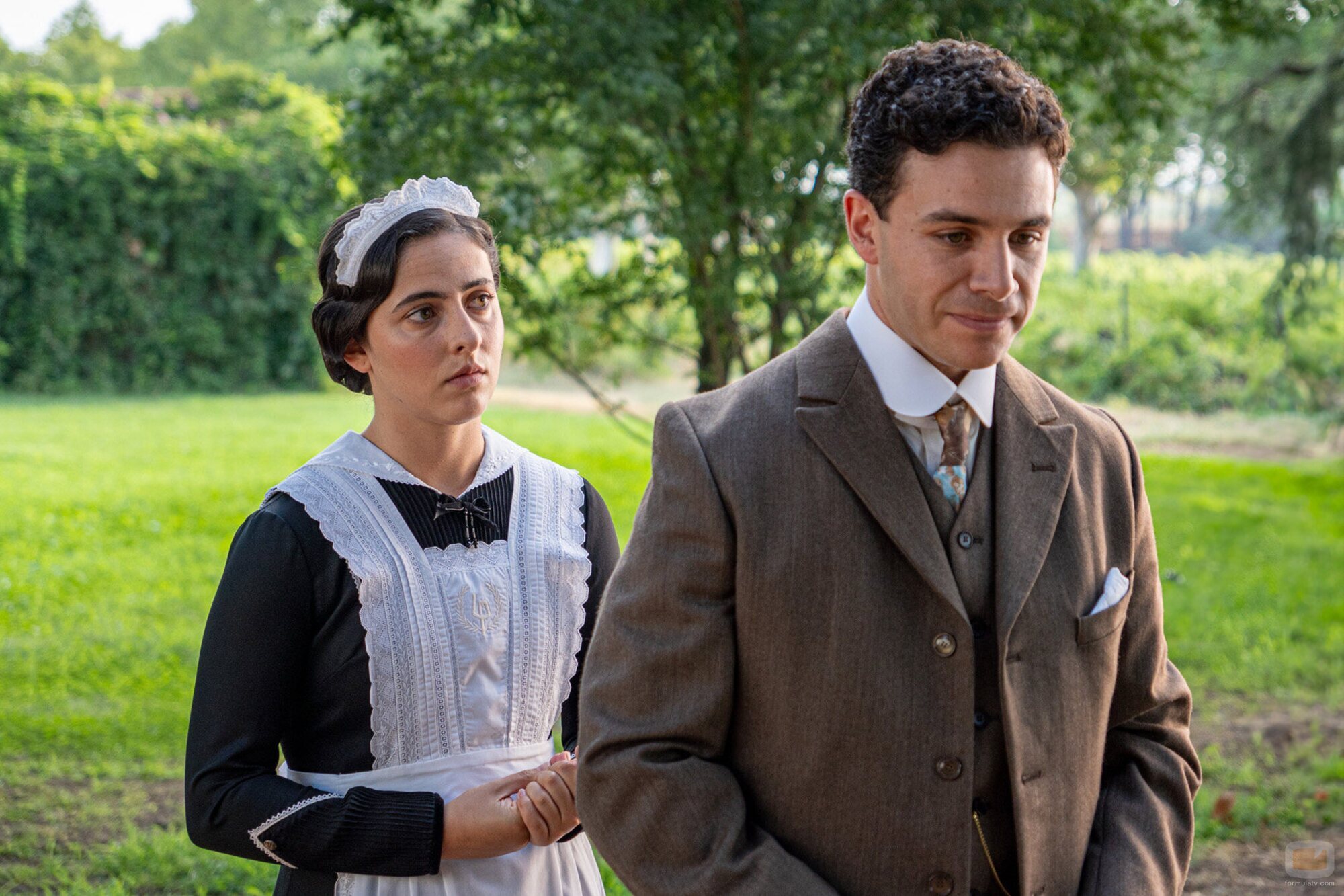 Ángela Echaniz y Pepe Nufrio en el 4x195 de 'La promesa'