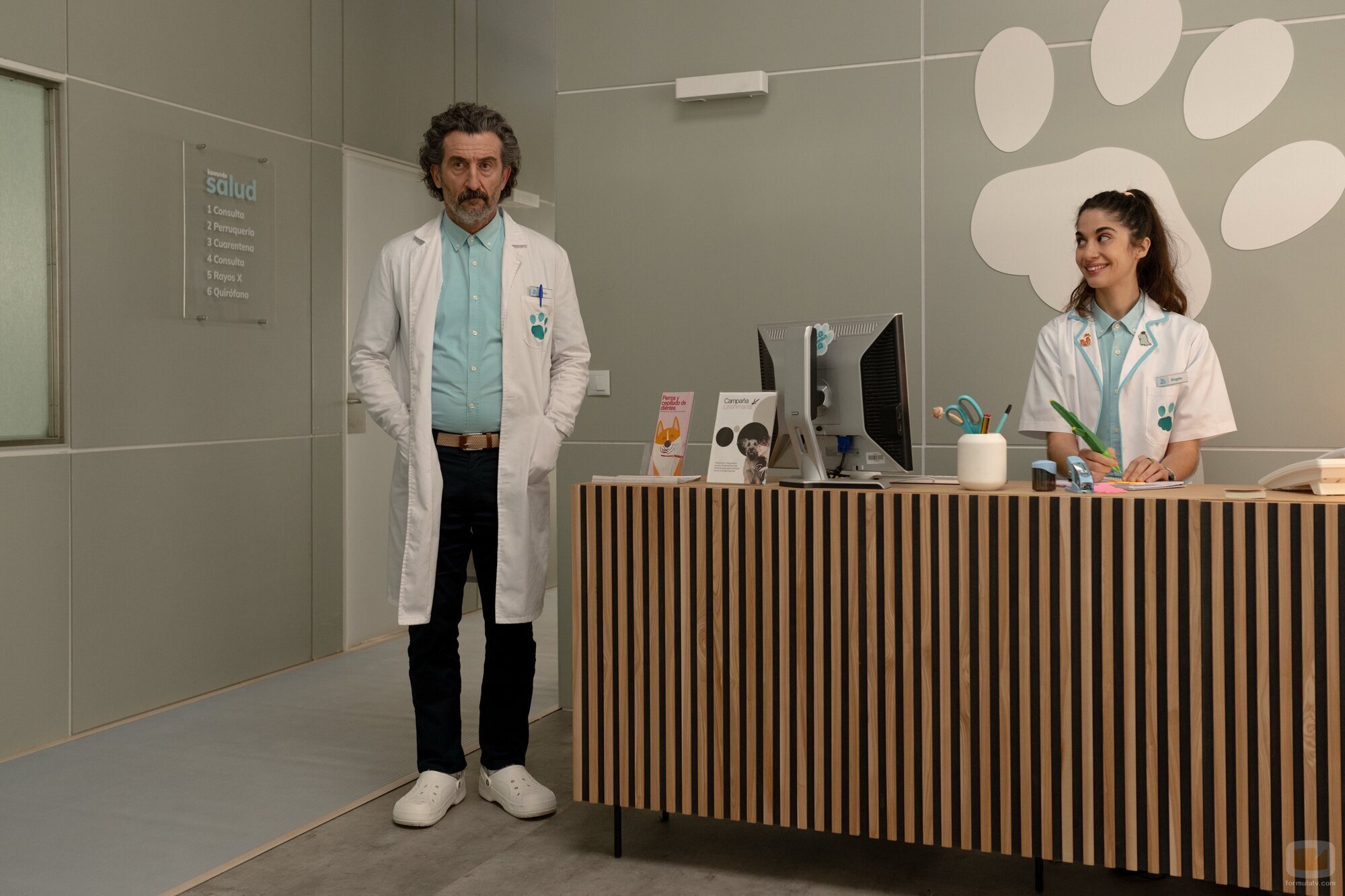 Luis Zahera y Raquel Nogueira en 'Sonrisa llama a sonrisa' de 'Animal'