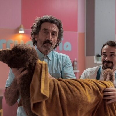 Adrián Viador y Luis Zahera en el 1x03 de 'Animal'