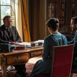 Manuel Regueiro y Ibrahim Al Shami J. en Capítulo 199 titulado 'Lunes 6 de octubre de 2025' de 'La promesa'