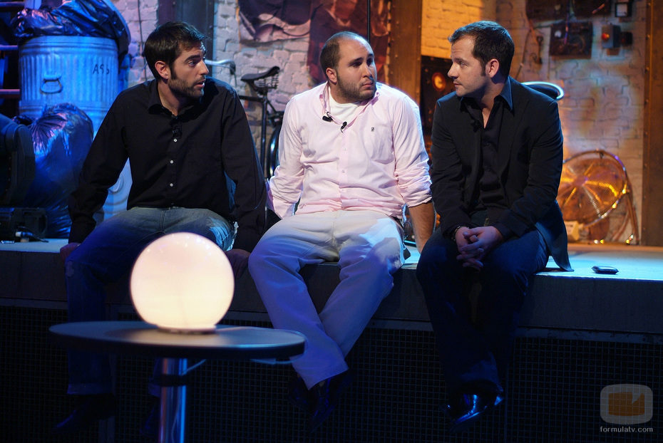 Paquirrín con Ángel Martín y Dani Mateo