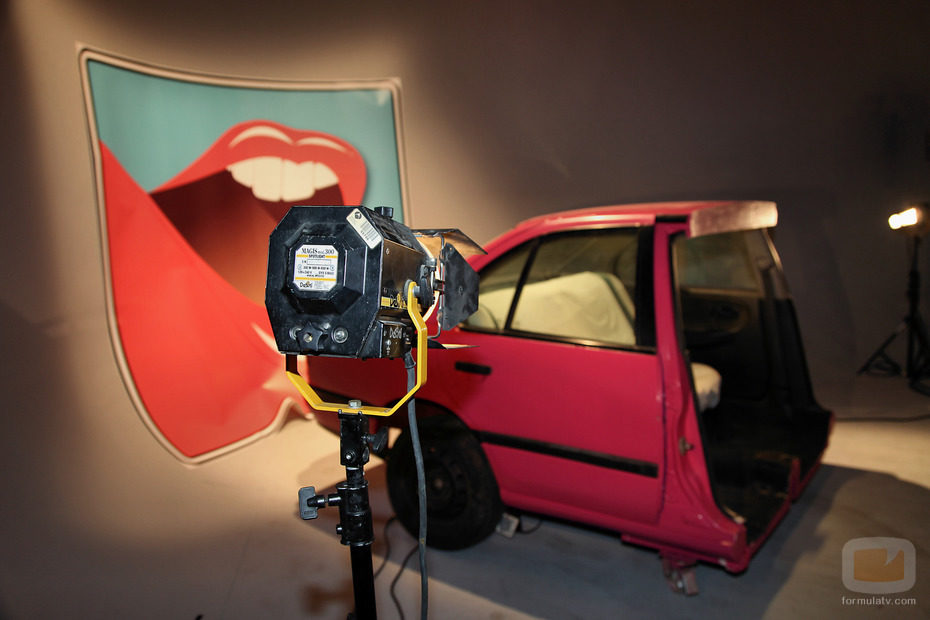 Plató de 'Vaya par... de tres'