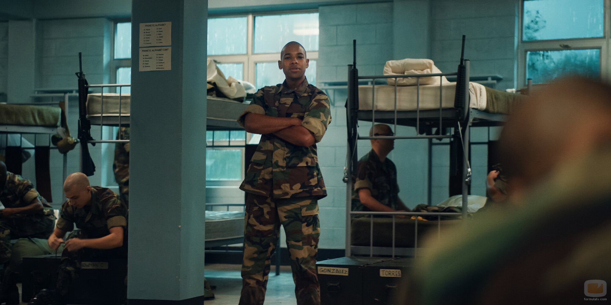 Rico Paris en 1x03 titulado 'El circuito de la confianza' de 'Reclutas'