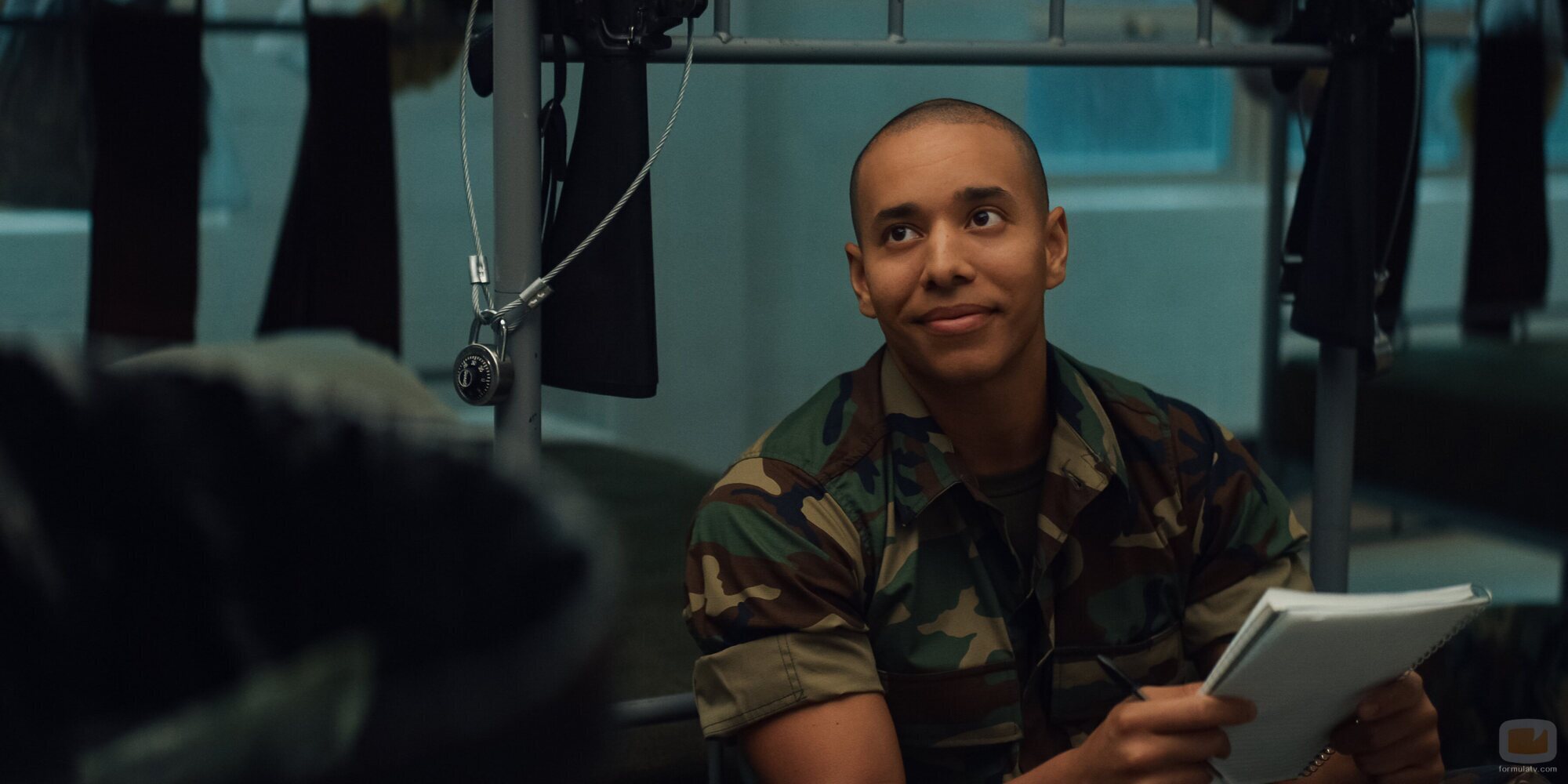 Dominic Goodman en la temporada 1 y el capítulo 03 de 'Reclutas'