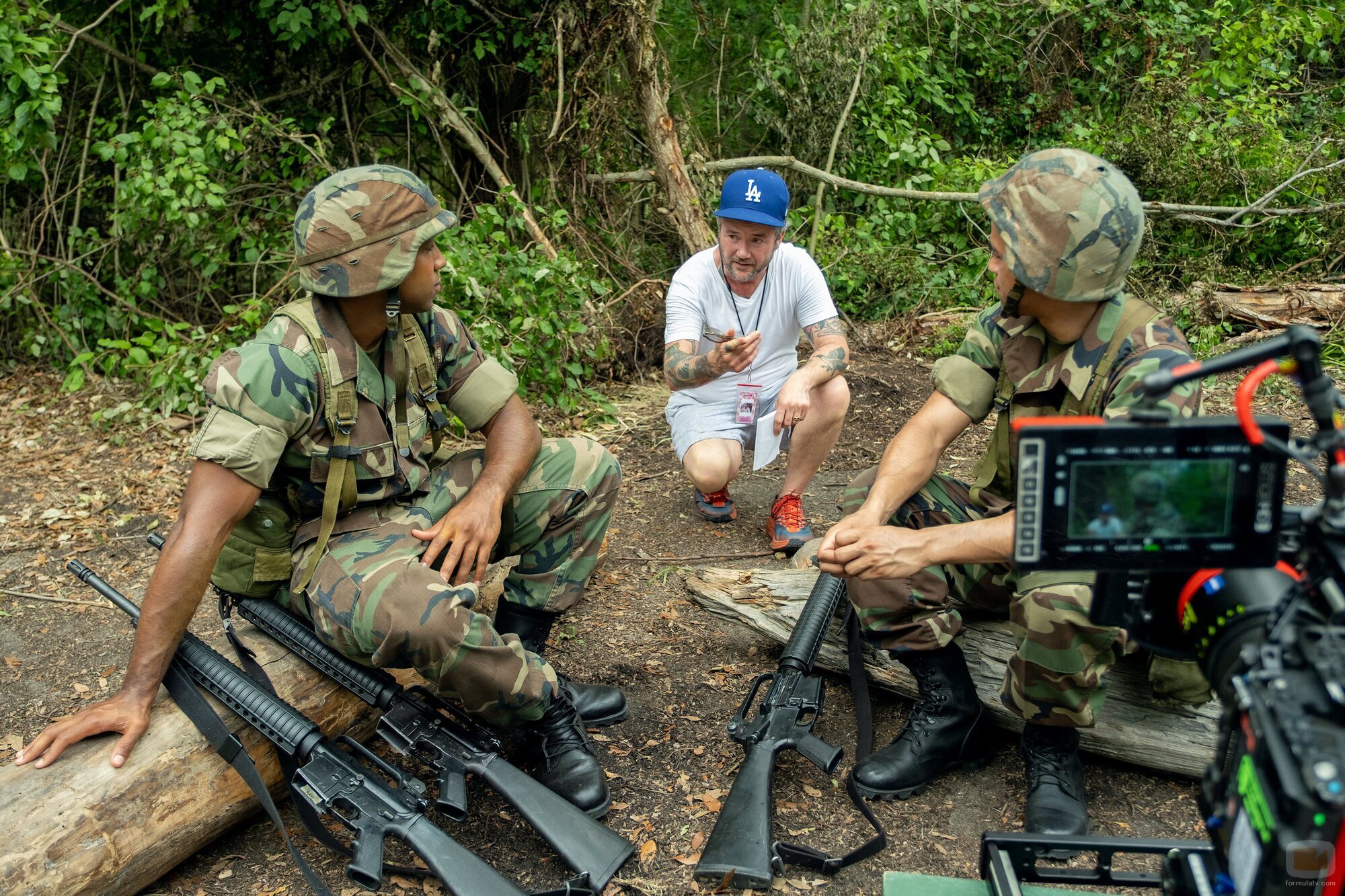 Johnathan Nieves y Rico Paris en Capítulo 4 titulado 'Nadar o hundirse' de 'Reclutas'