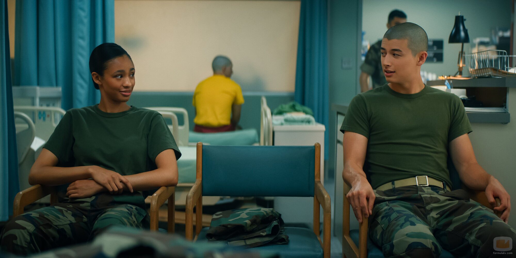 Liam Oh en la temporada 1 y el capítulo 04 de 'Reclutas'