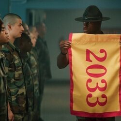 Cedrick Cooper y Liam Oh en 1x04 titulado 'Nadar o hundirse' de 'Reclutas'