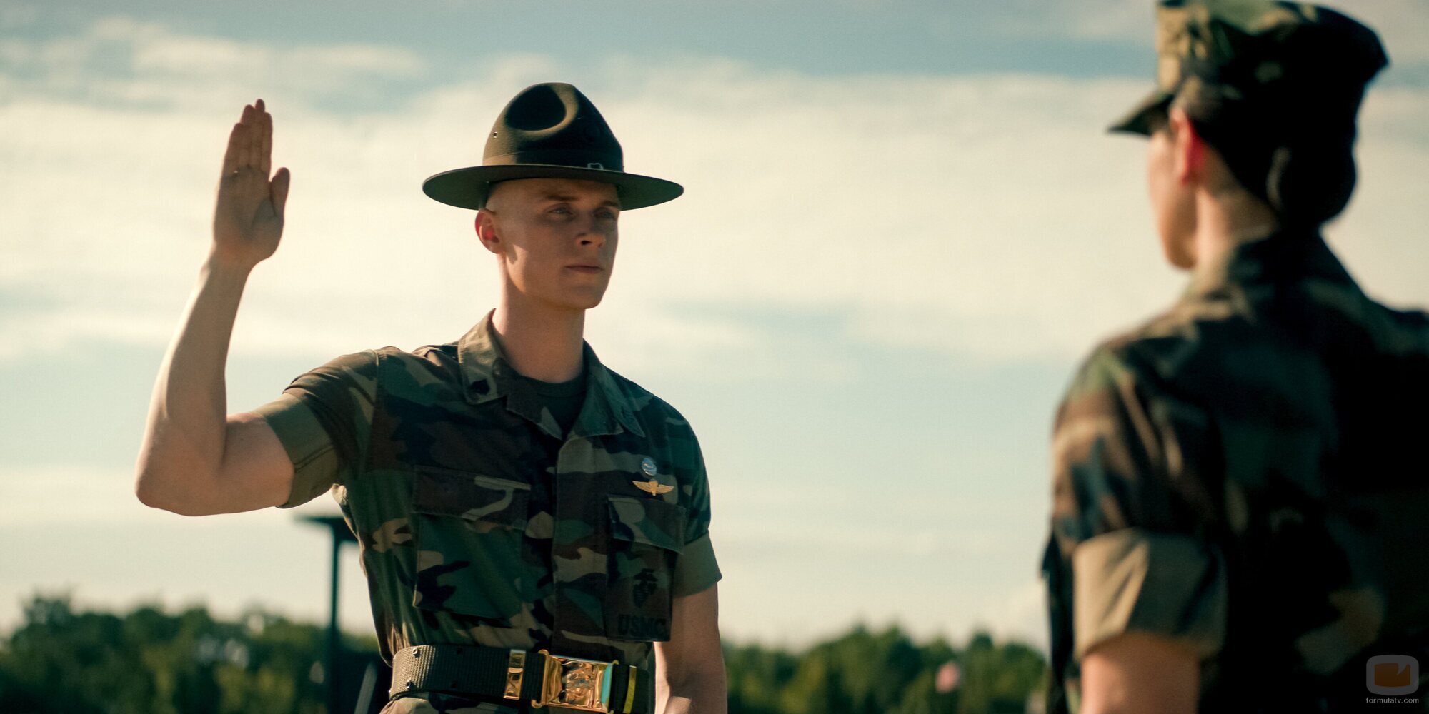 Max Parker en la temporada 1 y el capítulo 05 de 'Reclutas'