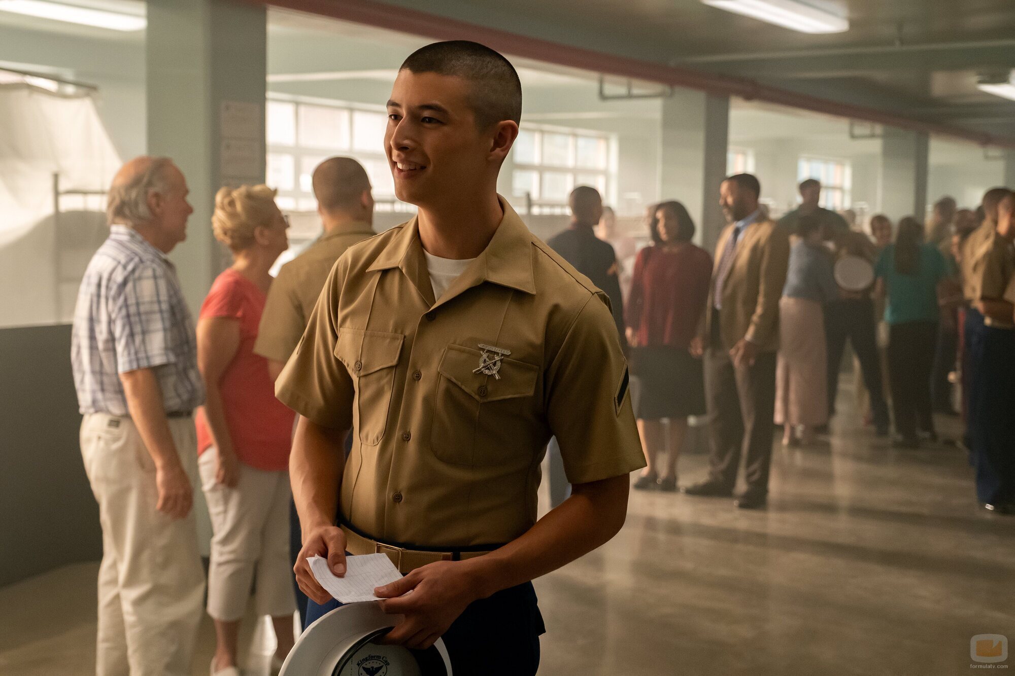 Liam Oh en Capítulo 8 titulado 'La prueba de fuego' de 'Reclutas'