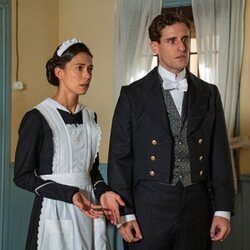 Andrea Del Río y Enrique Fortún en la temporada 4 y el capítulo 205 de 'La promesa'