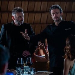 Fernando Tejero y Diego Martín en 'Magret de pato con setas' de 'Sin gluten'