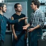 1x02 titulado 'Arroz mar y montaña con sepia, secreto ibérico y piparras' de 'Sin gluten'