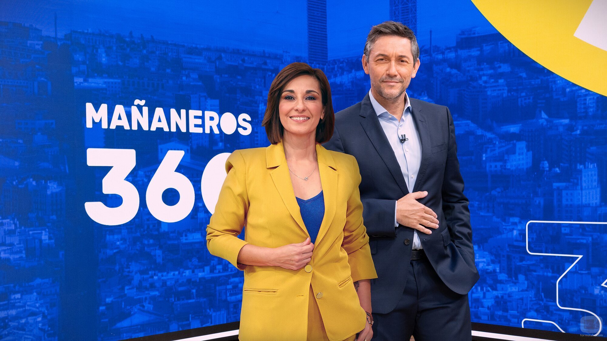 Adela González y Javier Ruiz, presentadores de 'Mañaneros 360'