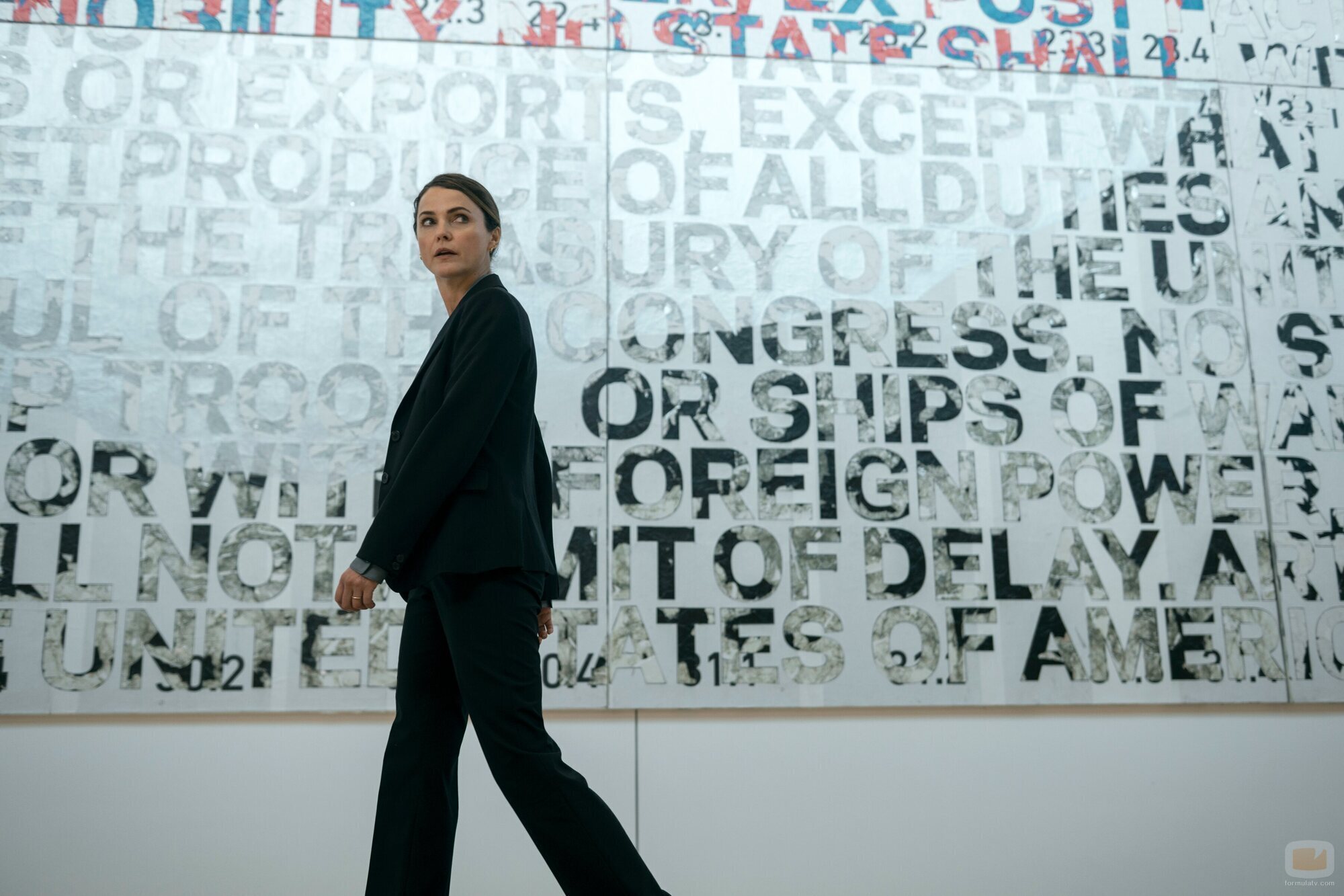 Keri Russell en el 3x01 de 'La diplomática'