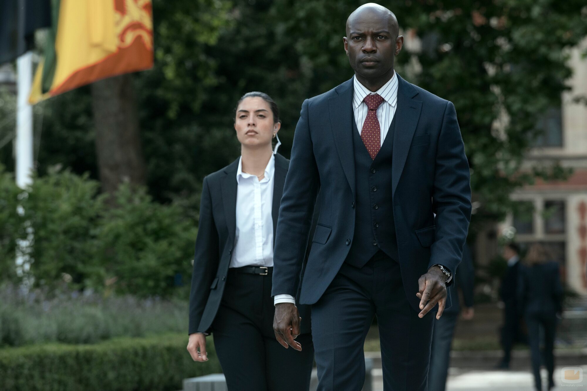 David Gyasi en el 3x02 de 'The Diplomat'