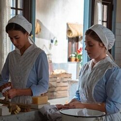 Andrea Del Río y Sara Molina en el 'Martes 21 de octubre de 2025' de 'La Promesa'