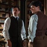 Arturo García Sancho y Álvaro Quintana en 4x211 titulado 'Miércoles 22 de octubre de 2025' de 'La promesa'