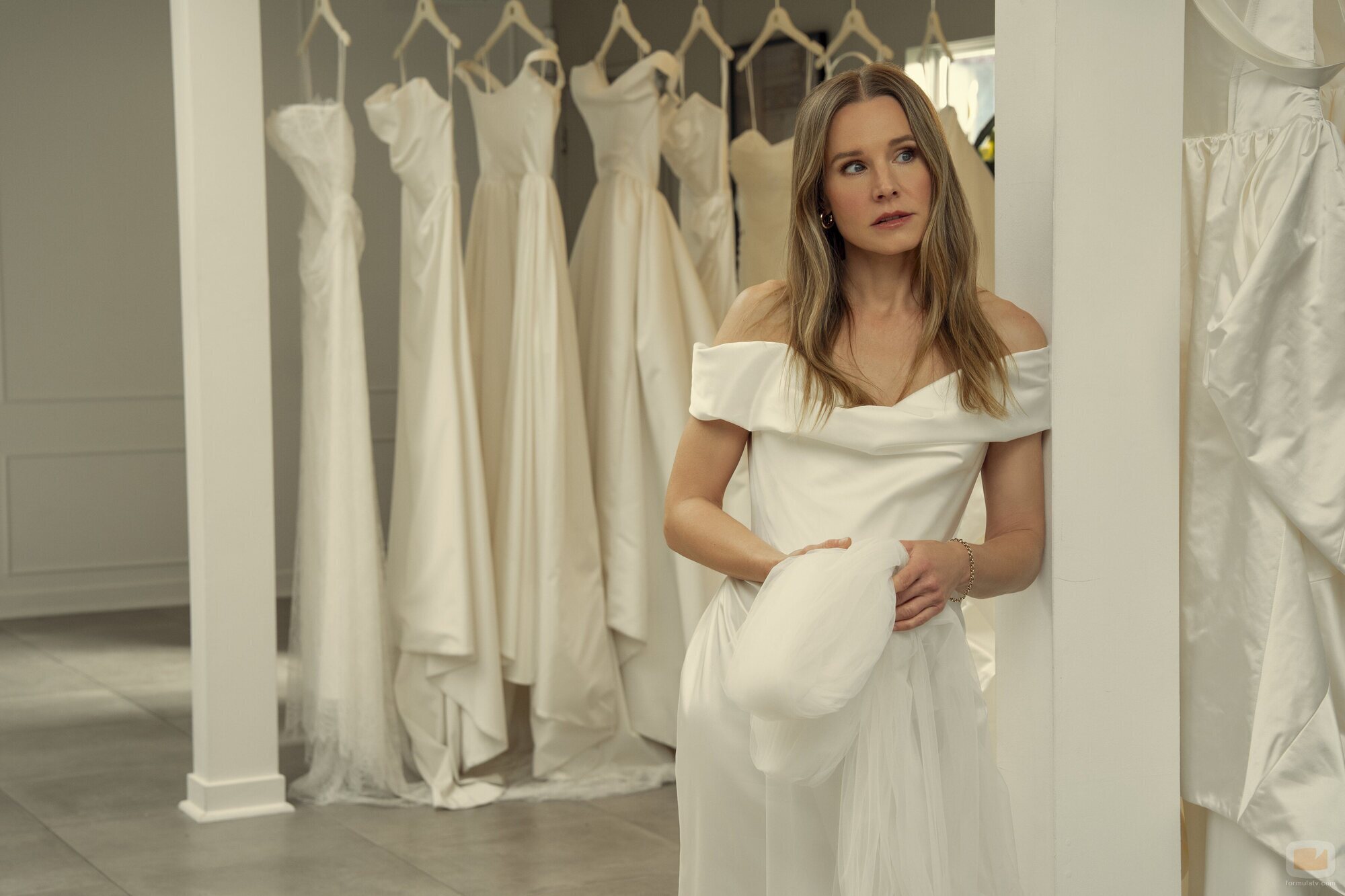 Escena de Kristen Bell en Capítulo 7 titulado 'Si lo sabes, lo sabes' de 'Nadie quiere esto'