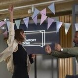 Rober Bodegas y Aura Garrido en la temporada 1 y el capítulo 06 de 'Entrepreneurs'