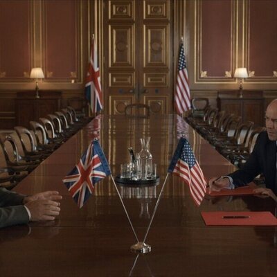 Keri Russell y Rory Kinnear en 3x04 'Arden' de 'La diplomática'