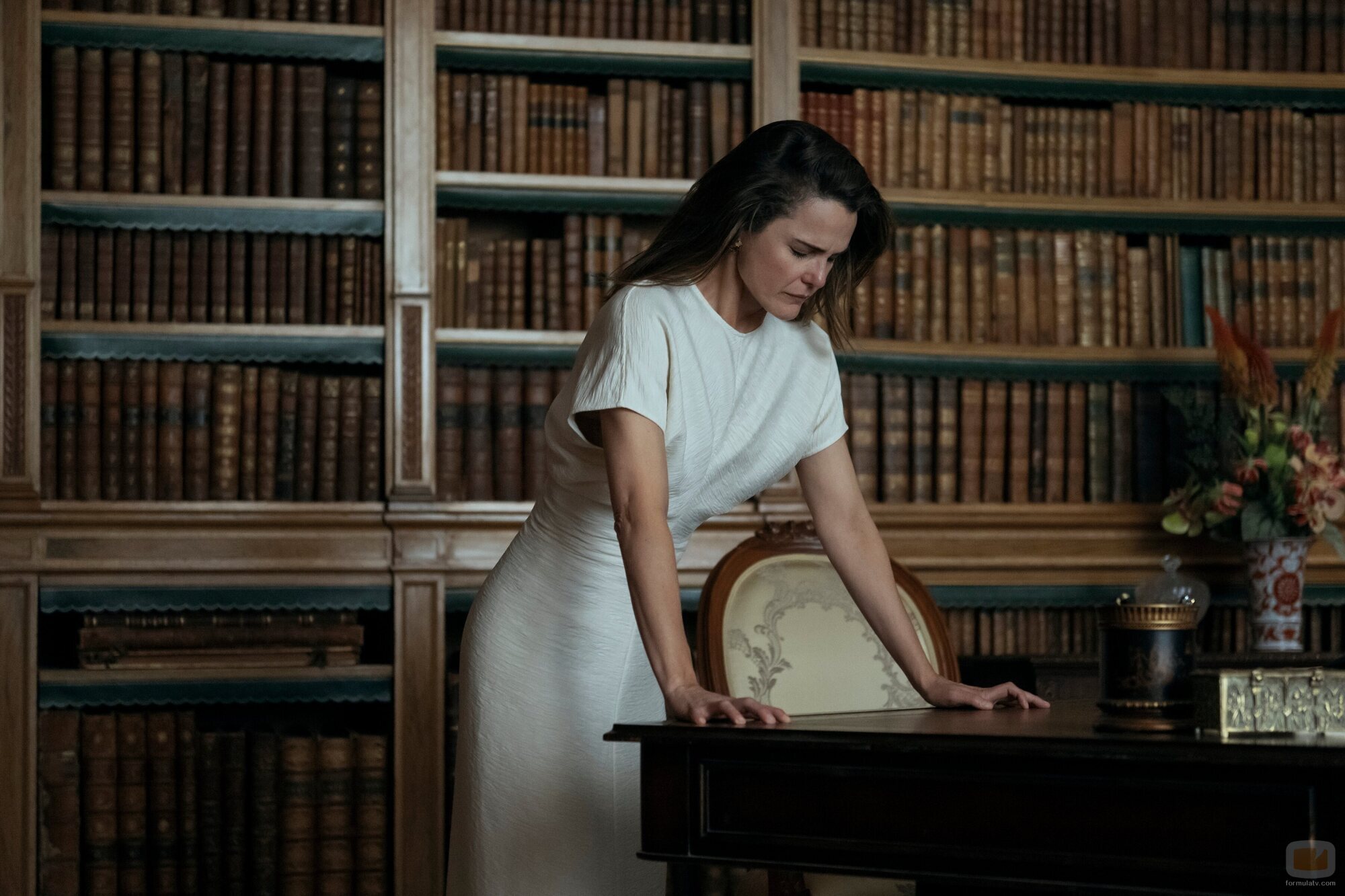 Keri Russell en 3x05 titulado 'Observadores de aves' de 'La diplomática'