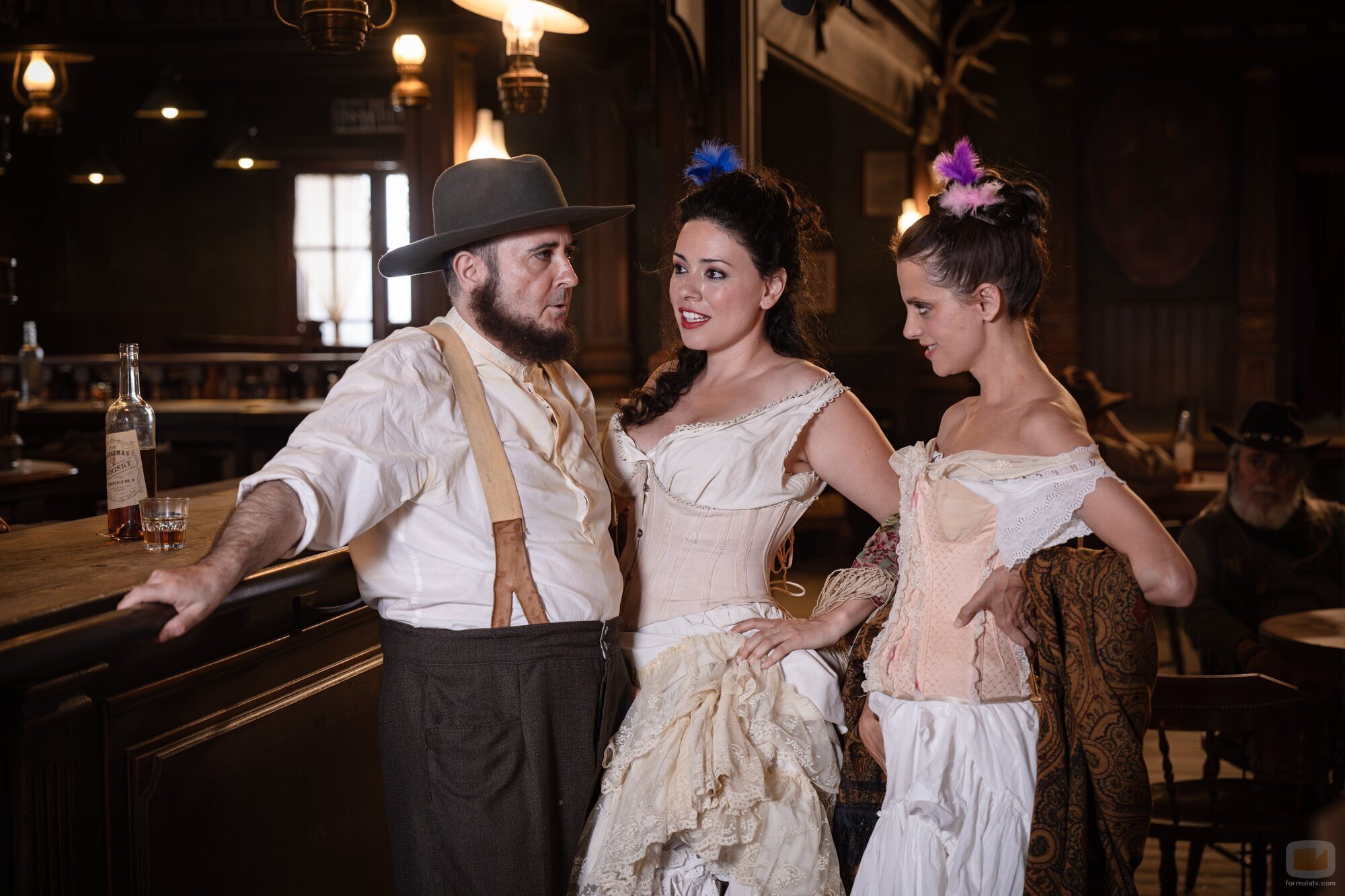 Escena de Capítulo 5 titulado 'Una ciudad sin ley, un mormón mojón y un saloon a doble altura' de 'La que se avecina'