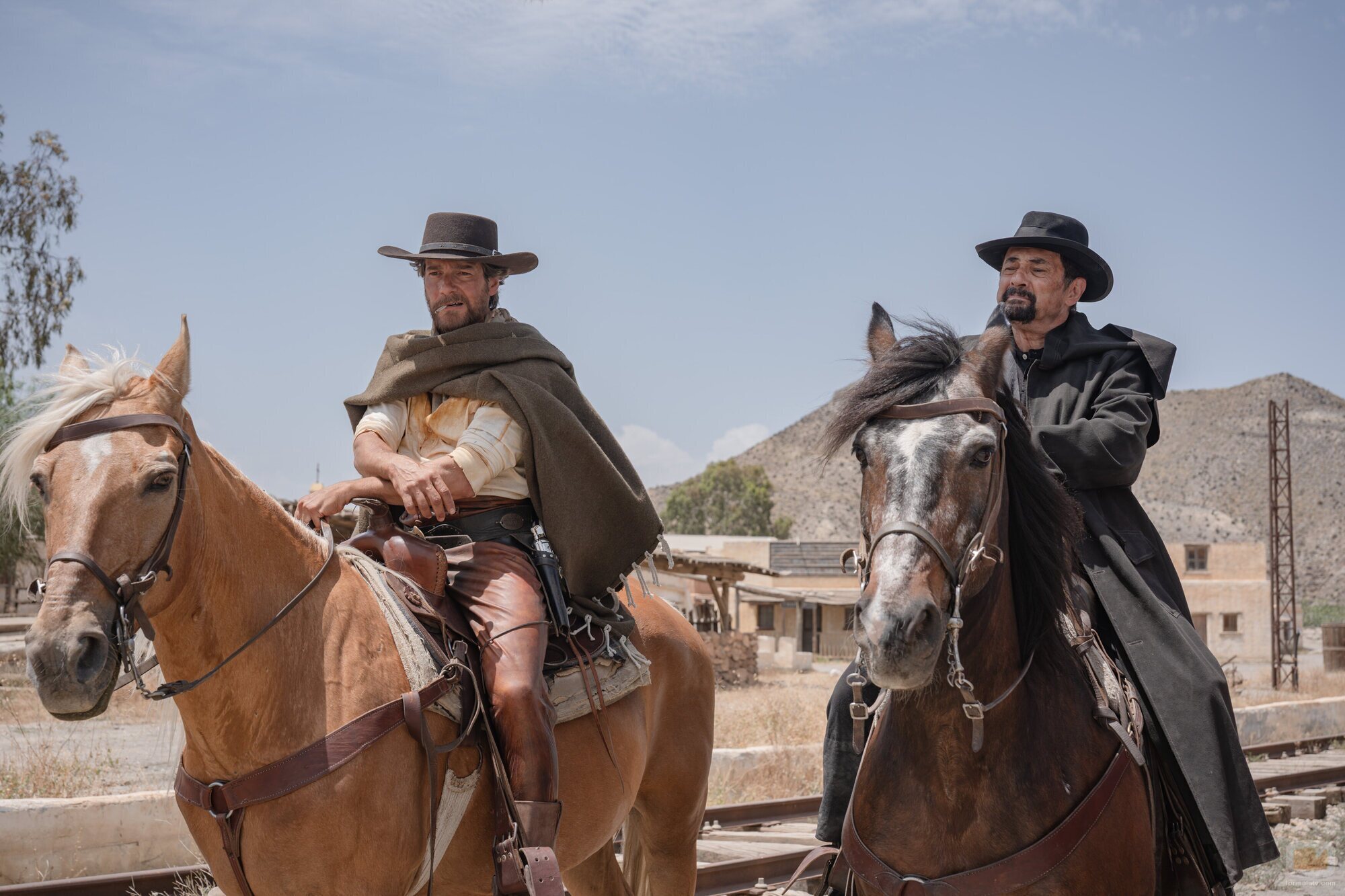 Jordi Sánchez y Félix Gómez en 16x05 'Una ciudad sin ley, un mormón mojón y un saloon a doble altura' de 'La que se avecina'