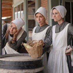 Paz Padilla y Eva Isanta en 16x05 titulado 'Una ciudad sin ley, un mormón mojón y un saloon a doble altura' de 'La que se avecina'