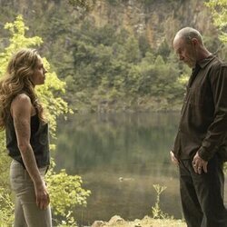 Margarita Levieva y Jamie McShane en el 1x05 de 'Task'