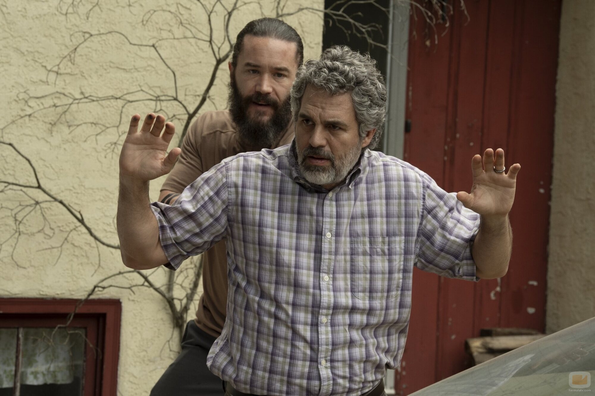 Tom Pelphrey y Mark Ruffalo en 'Errantes' de 'Task'