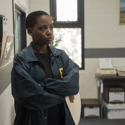 Thuso Mbedu en 1x05 titulado 'Errantes' de 'Task'